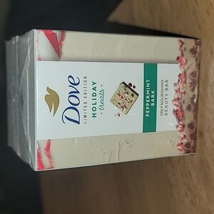 Dove holiday themed bath soap